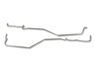 1968-1974 Corvette Automatic Transmission Cooler Lines. Stainless Steel Big Block