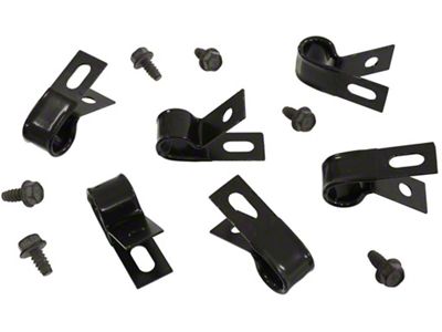 1976-1982 Corvette Battery Cable Clamp with Bolts 12 Piece Set