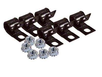 1968-1975 Corvette Battery Cable Clamp with Nuts 12 Piece Set