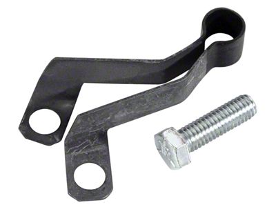1968-1975 Corvette Battery Cable Support Bracket. At Bellhousing