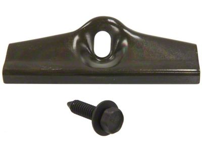 Battery Hold Down Clamp with Bolt (1967 Corvette C2 w/o A/C; 68-82 Corvette C3)