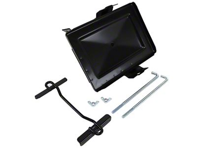Battery Tray Kit (63-67 Corvette C2 w/ A/C; 1965 396 V8 Corvette C2)