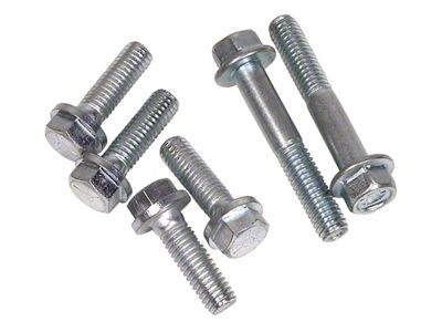 1960-1962 Corvette Bell Housing Bolt Set. 6 Piece