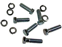 CA Bell Housing Bolts; 6-Pieces (62-67 Corvette C1 & C2 w/ Automatic Transmission)