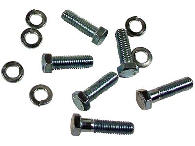 Bell Housing Bolts; 6-Pieces (62-67 Corvette C1 & C2 w/ Automatic Transmission)