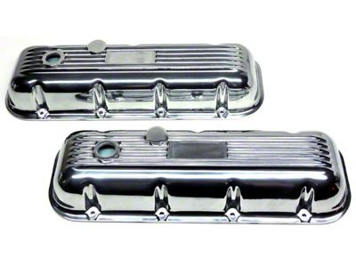 1965-1974 Corvette Big Block Valve Covers - Aluminum