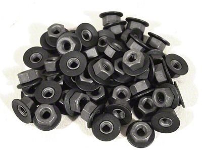 1984-1990 Corvette Body Molding Mounting Nuts. 53pcs