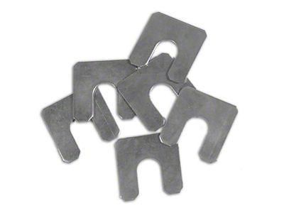 1963-1982 Corvette Body Mount Shims. U-Shaped 6pc set