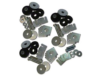 1965-1967 Corvette Body Mounting Kit. Coupe