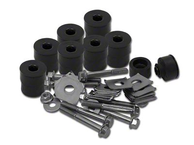 Body Mounting Kit; USA Made (73-82 Corvette C3)