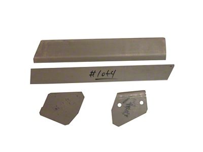 1963-1964 Corvette Body-On-Frame Patch Driver Side 4pc