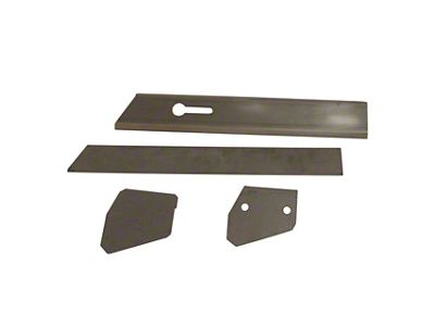 1965-1967 Corvette Body-On-Frame Patch Passenger Side 4pc
