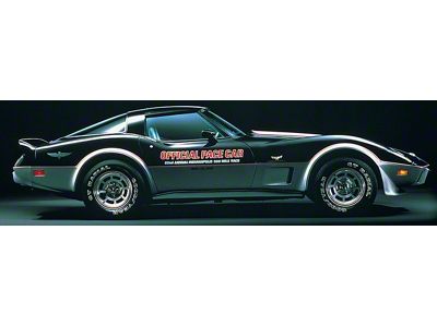 1978 Corvette Body Stripe Decal Kit. Pace Car