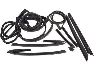 CA Body Weatherstrip Kit; Imported (1968 Corvette C3 Coupe)