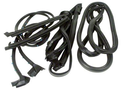 Body Weatherstrip Kit; Imported (84-89 Corvette C4 Coupe)