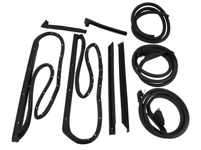 CA Body Weatherstrip Kit; USA Made (Late 1977 Corvette C3 Coupe)