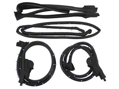 CA Body Weatherstrip Kit; USA Made (86-89 Corvette C4 Convertible)