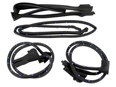CA Body Weatherstrip Kit; USA Made (90-96 Corvette C4 Convertible)