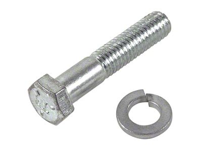 1963-1965 Corvette Bolt and Lockwasher. Alternator Adjuster Brace To Water Pump