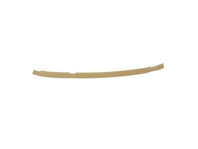 1963-1964 Corvette Bonding Strip. Rear Quarter Panel White Driver Side; Press Molded