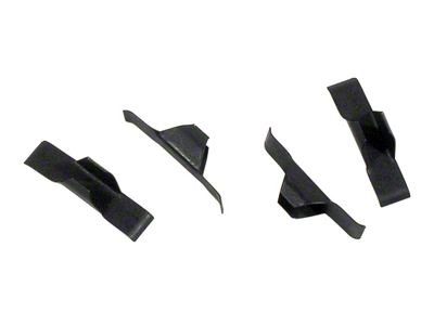 1953-1962 Corvette Brake Adjust Hole Covers. Metal 4 Piece