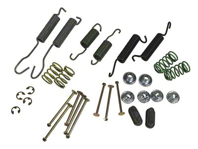 Brake Shoe Hardware; Front (63-64 Corvette C2)