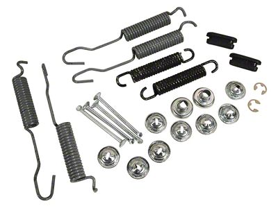 Brake Shoe Hardware Kit; Rear (53-62 Corvette C1)
