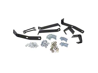 Bumper Bracket Kit; Rear (1963 Corvette C2)
