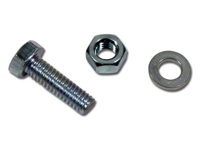 1964-1966 Corvette Cable Clamp Nut, Bolt and Lockwasher. On Frame