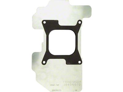 1965-1972 Corvette Carburetor Heat Shield - 4 Barrel - with 396/454 Engine