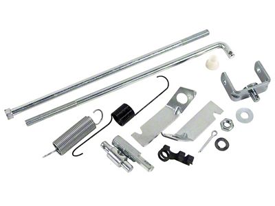1956-1961 Corvette Carburetor Linkage Set. 2X4