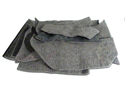 Auto Accessories of America 1963-1967 Corvette Carpet Insulation Kit. Front