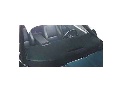 1990-1993 Corvette Carpeted Dash Mat Cover - Black