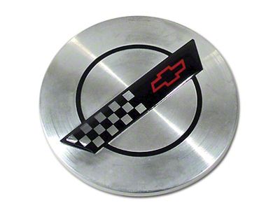 Center Cap with Emblem (93-96 Corvette C4, Excluding 40th Anniversary Edition & ZR1)