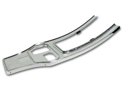 1964-1966 Corvette Center Console Chrome Paint to Match - WO/Power Windows