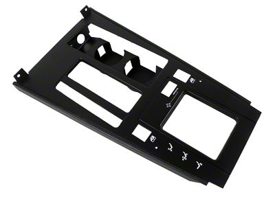 Center Console Shifter Plate (84-89 Corvette C4 w/ Automatic Transmission)