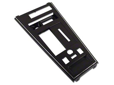 Center Console Shifter Plate for Power Windows/Power Mirrors (1982 Corvette C3 Collector's Edition)