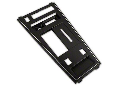 Center Console Shifter Plate for Power Windows/Power Mirrors/Rear Defroster (1982 Corvette C3 Collector's Edition)