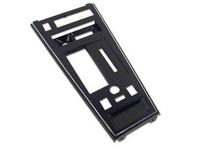 Center Console Shifter Plate for Power Windows/Power Mirrors/Rear Defroster (81-82 Corvette C3 Base)