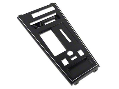 Center Console Shifter Plate for Power Windows/Power Mirrors (81-82 Corvette C3 Base)