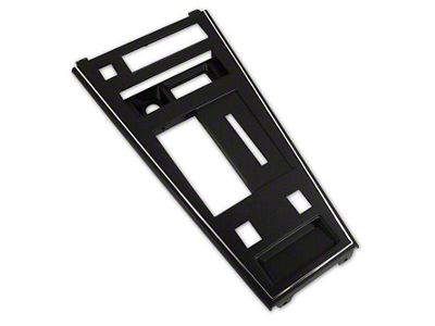Center Console Shifter Plate for Power Windows/Rear Defroster (77-Early 80 Corvette C3)