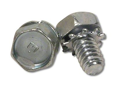 1965 Corvette Center Grille Support Rod Bolt. Lower