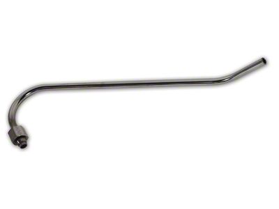 1963-1965 Corvette Choke Tube. Fuel Injection Chrome