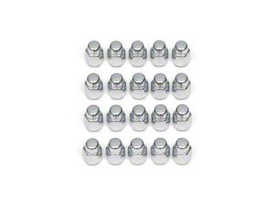 1968-1982 Corvette Chrome Lug Nut Set - 20pc