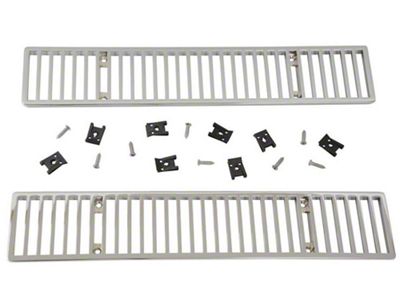 1970-1978 Corvette Chrome Rear Deck Vent Grilles