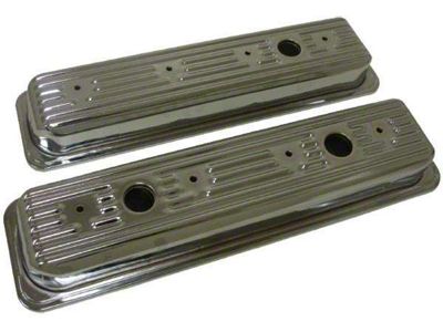 1986-1991 Corvette Chrome Valve Covers - OEM Style