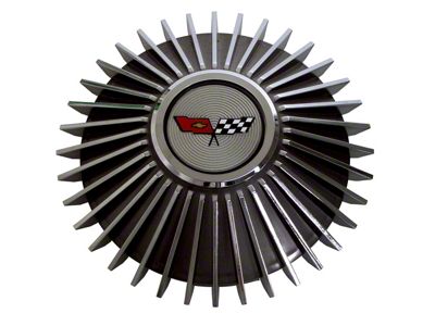 Collectors Edition Center Wheel Cap with Emblem (1982 Corvette C3)