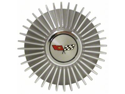 1982 Corvette Collectors Edition Starburst Center Caps - Set of 4