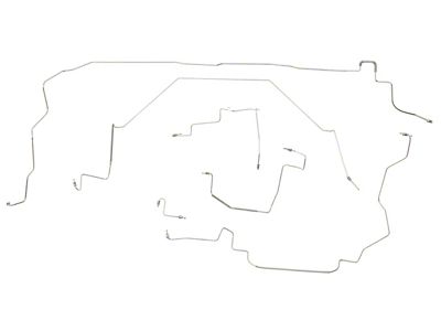 Complete Brake Line Kit; OE Material (84-85 Corvette C4)