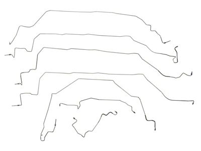 Complete Brake Line Kit; OE Material (1996 Corvette C4)
